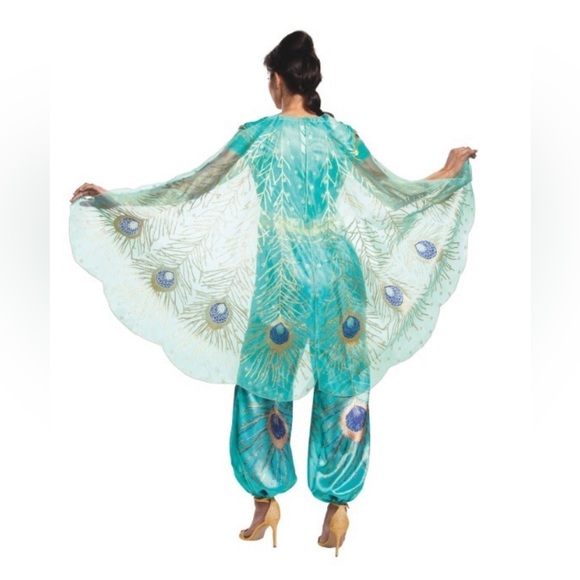 Official Registered DISNEY JASMINE Adult HALLOWEEN Costume Party Genie Aladdin - Picture 7 of 7